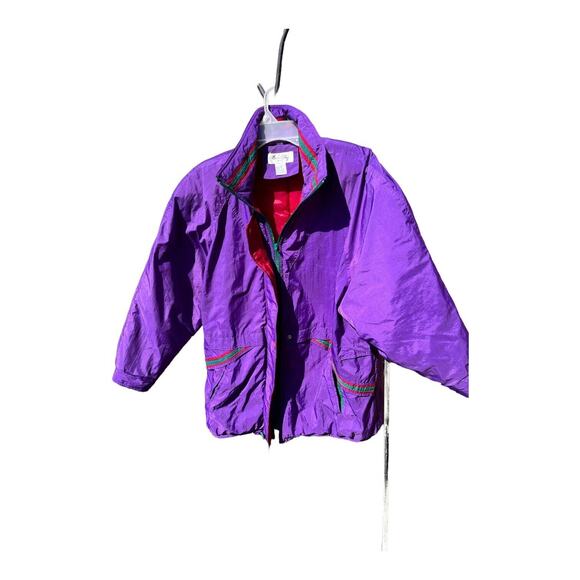 Vintage 80s 90s Dani Colby Retro Color Block Ski Snowboard Jacket Size 3X - Picture 5 of 11